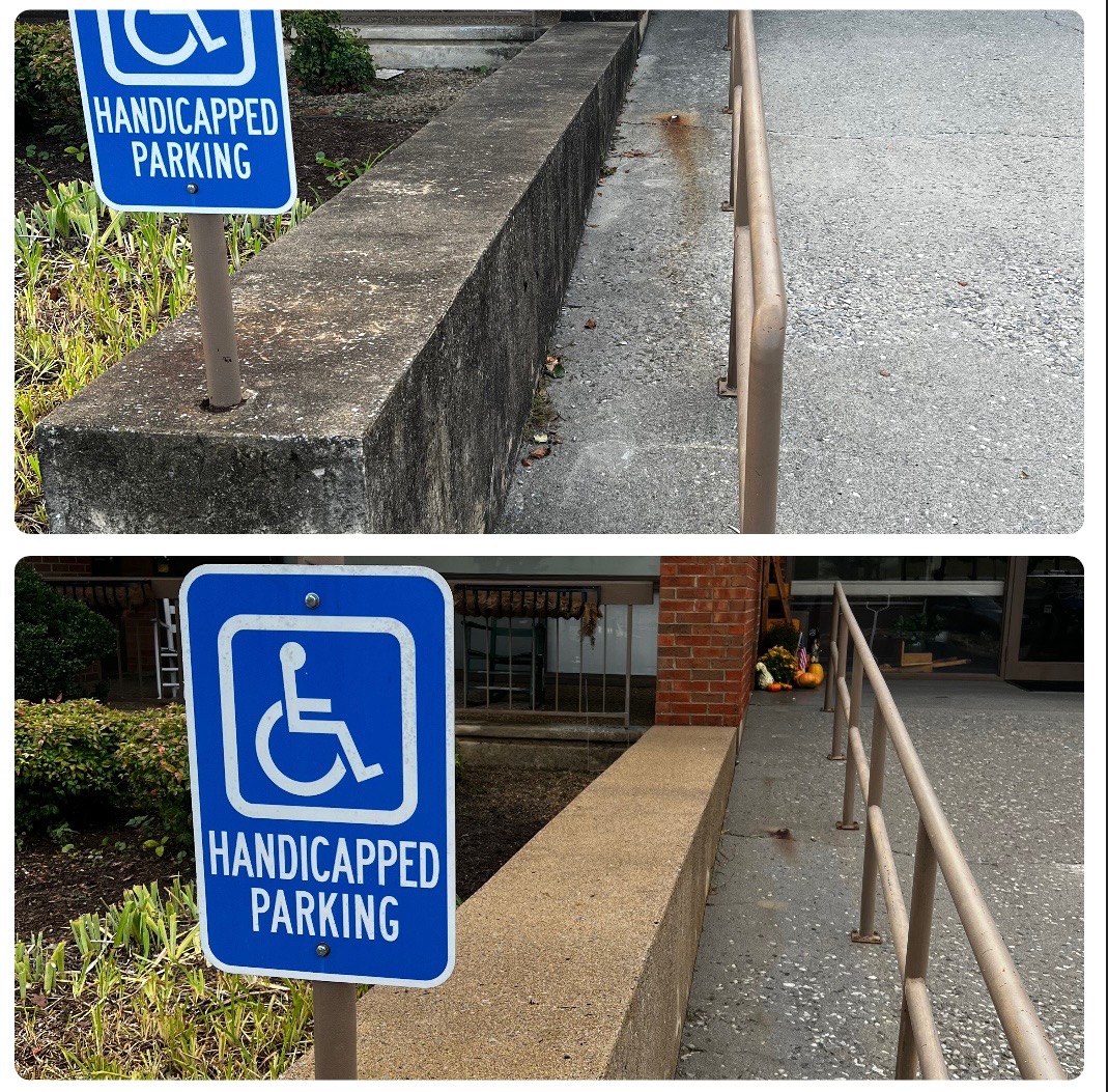 Concrete Pressure Washing